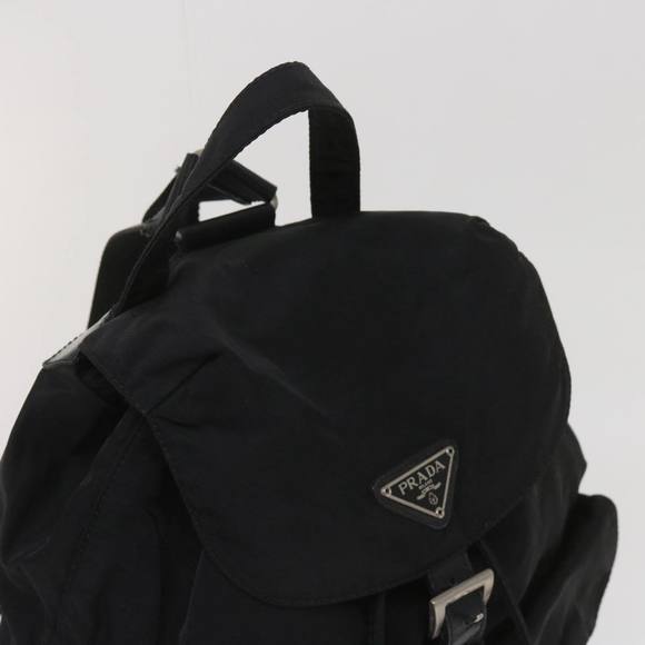 PRADA Backpack Nylon Black Auth fm3150 - Picture 6 of 16